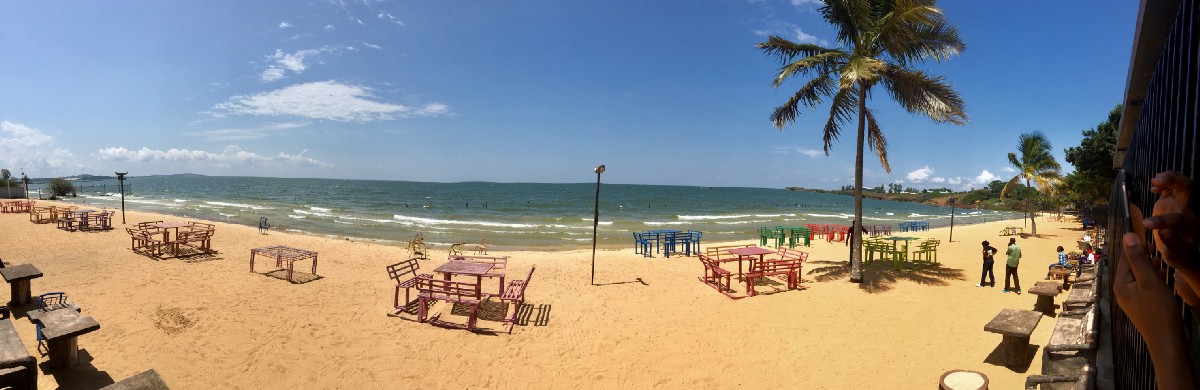 Entebbe beach